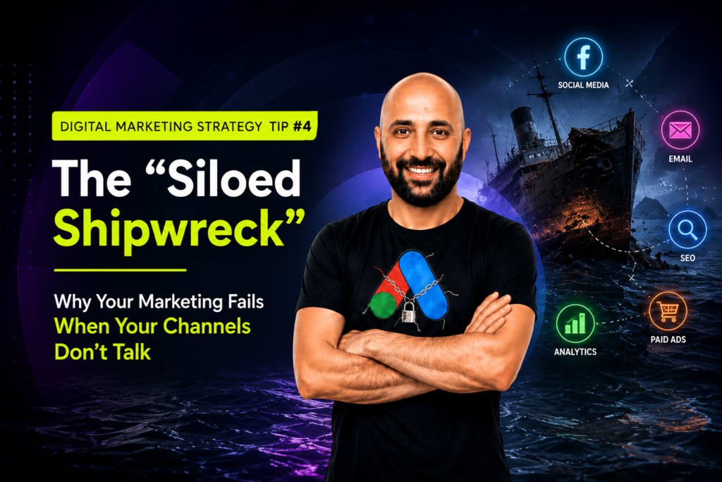 Digital Marketing Strategy Tip #3: The “Siloed Shipwreck”