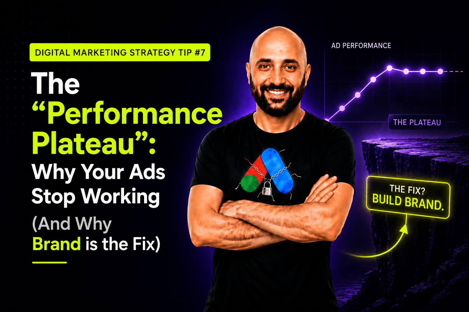 Digital Marketing Strategy Tip #7 – The “Performance Plateau”: Why Your Ads Stop Working (And Why Brand is the Fix)